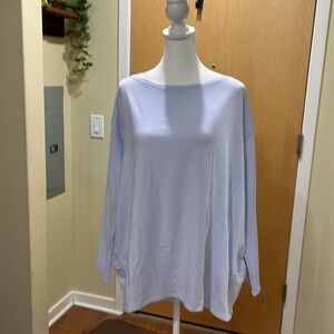 Lululemon Never Worn Beautiful Lilac Long Sleeve Shirt Size 12